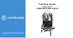 Instrumax CONSTRUCTOR 360 4V Operating Instructions Manual preview