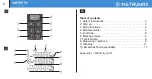 Preview for 2 page of Instrumax SNIPER 50 PLUS Operating Manual