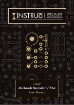 Preview for 1 page of Instruo I-o47 User Manual