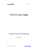 Preview for 1 page of InstruStar ISDS205A User Manual