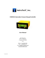 Instrutech VGC301A User Manual preview