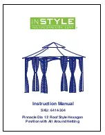 INSTYLE Pinnacle Dia 6414-304 Instruction Manual preview