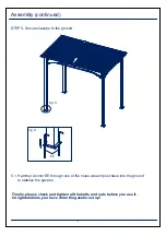 Предварительный просмотр 9 страницы INSTYLE THORNCREST 6414-284 Instruction Manual