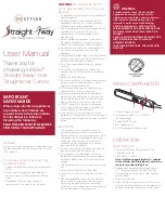 Preview for 1 page of InStyler Straight Away User Manual