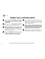 Preview for 6 page of InStyler TopStyler User Manual