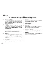 Preview for 18 page of InStyler TopStyler User Manual