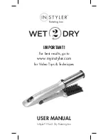 InStyler Wet 2 Dry User Manual preview