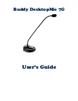 Preview for 1 page of InSync Speech Technologies Buddy DesktopMic 7G User Manual