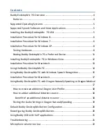 Preview for 2 page of InSync Speech Technologies Buddy DesktopMic 7G User Manual