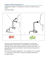 Preview for 14 page of InSync Speech Technologies Buddy DesktopMic 7G User Manual