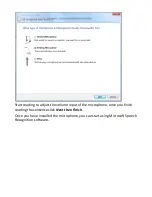 Preview for 16 page of InSync Speech Technologies Buddy DesktopMic 7G User Manual