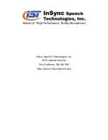 Preview for 29 page of InSync Speech Technologies Buddy DesktopMic 7G User Manual