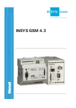 Предварительный просмотр 1 страницы insys icom GSM 4.3 compact Manual