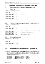 Preview for 52 page of INSYS CombiLock 200 pro Manual