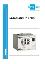 INSYS MoRoS ADSL 2.1 PRO Manual preview