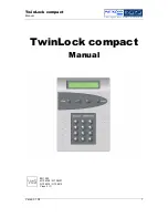 INSYS TwinLock compact Manual preview