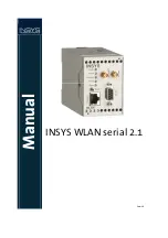 Preview for 1 page of INSYS WLAN 2.1 Manual