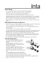 Preview for 7 page of Inta IR180CP Installation And Maintenance Instructions Manual