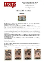 Intairco iTrap iTM User Manual preview