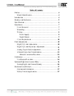 Preview for 3 page of Intec Controls AirSense I-310en Operator'S Manual