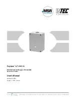 Предварительный просмотр 1 страницы Intec Controls MSR PolyGard AT-1195 V3 User Manual