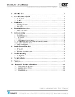 Preview for 2 page of Intec Controls PolyGard AT-3300 V3 User Manual