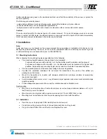 Preview for 4 page of Intec Controls PolyGard AT-3300 V3 User Manual