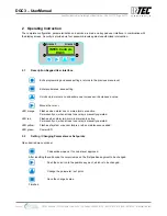 Предварительный просмотр 4 страницы Intec Controls PolyGard DGC3 User Manual