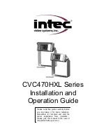 Intec CVC470HZL Installation And Operation Manual preview