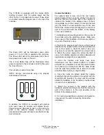 Preview for 9 page of Intec CVS100 Installation And Operation Manual