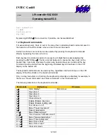 Preview for 12 page of Intec MLC 8000 Operating Manual