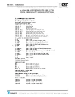 Preview for 7 page of Intec SM-501 Series Installation And Maintenance Instructions Manual