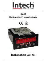 Предварительный просмотр 1 страницы Intech Instruments IN-P Series Installation Manual