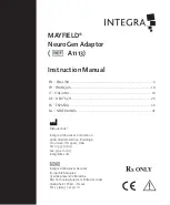 Preview for 1 page of Integra A1113 Instruction Manual