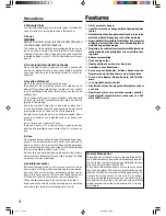 Предварительный просмотр 4 страницы Integra CDC-3.1 Instruction Manual