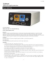 Предварительный просмотр 27 страницы Integra Codman 901001ESUO Instruction Manual