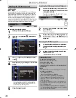 Preview for 26 page of Integra DBS-30.1 Instruction Manual