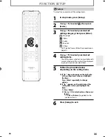 Preview for 35 page of Integra DBS-30.1 Instruction Manual