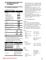 Preview for 21 page of Integra DBS-30.3 Instruction Manual