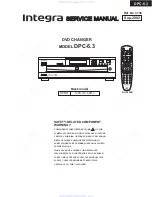 Предварительный просмотр 1 страницы Integra DPC-5.3 Service Manual