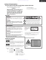 Preview for 3 page of Integra DPC-7.5 Service Manual