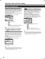 Preview for 48 page of Integra DPS-5.2 Instruction Manual