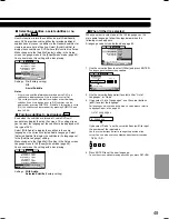 Preview for 49 page of Integra DPS-5.2 Instruction Manual