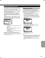 Preview for 51 page of Integra DPS-5.2 Instruction Manual