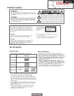 Предварительный просмотр 3 страницы Integra DPS-5.2 Service Manual