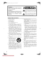 Preview for 2 page of Integra DPS-6.7 Instruction Manual