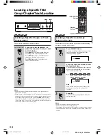 Предварительный просмотр 26 страницы Integra DPS-9.1 Instruction Manual