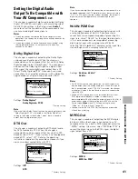 Предварительный просмотр 41 страницы Integra DPT-1 Instruction Manual