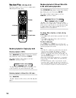 Предварительный просмотр 56 страницы Integra DPT-1 Instruction Manual