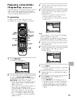 Предварительный просмотр 57 страницы Integra DPT-1 Instruction Manual